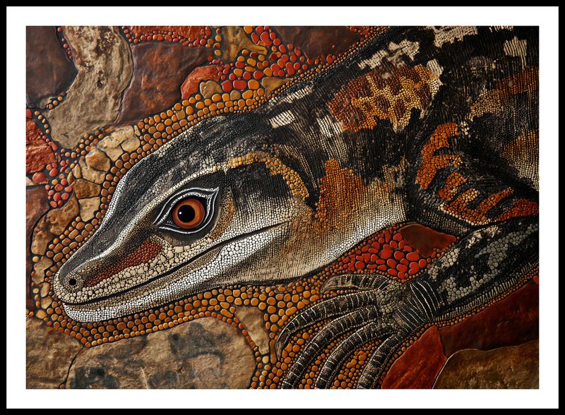 Plakat 84x59,5cm Oko Jaszczurki zdjęcie 3