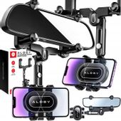 Uchwyt Samochodowy na Telefon na Lusterko OBROTOWY Uchwyt na TEL Samochodow