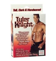 Dmuchana lalka facet