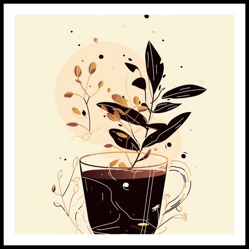 Plakat 60x60cm Jesienna Donica na Arena.pl