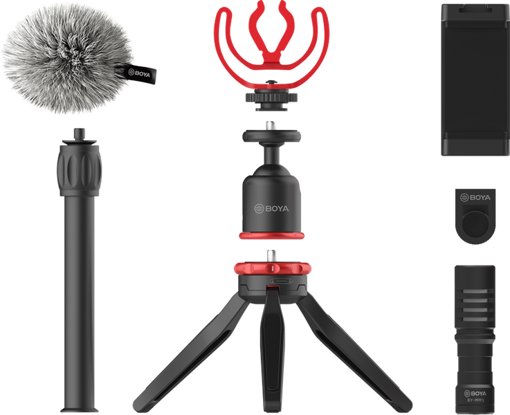 BOYA BY-VG330 Standardowy zestaw video do smartfonów zdjęcie 3