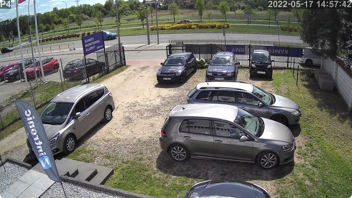 ZEWNĘTRZNA KAMERA OBROTOWA IP 4MPx 4MP WiFi ZOOM APLIKACJA SZARA zdjęcie 14