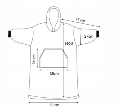 KOCOBLUZA BLUZA KOC OVERSIZE Z HAFTEM PREZENT personalizowany twoje imię na Arena.pl