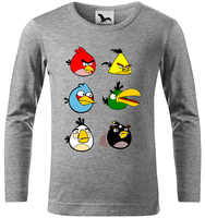 Koszulka z długim rękawem Angry Birds