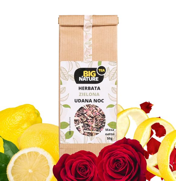 Herbata zielona UDANA NOC 50g zdjęcie 1