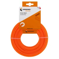 Żyłka tnąca do kosy podkaszarki kosiarki kwadratowa 2,4mm x 15m mocna