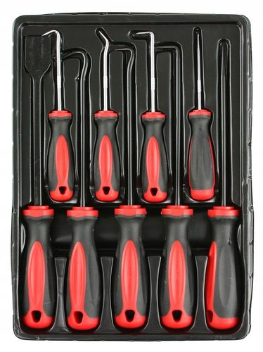 ZESTAW ŚRUBOKRĘTÓW HACZYKÓW NARZĘDZIOWYCH GROTY DO USZCZELEK ORINGÓW M61020 na Arena.pl