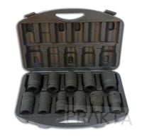ZESTAW NASADEK UDAROWYCH 1" DO KLUCZA PRZEKŁADNIOWEGO UDAR 11EL 17-41MM