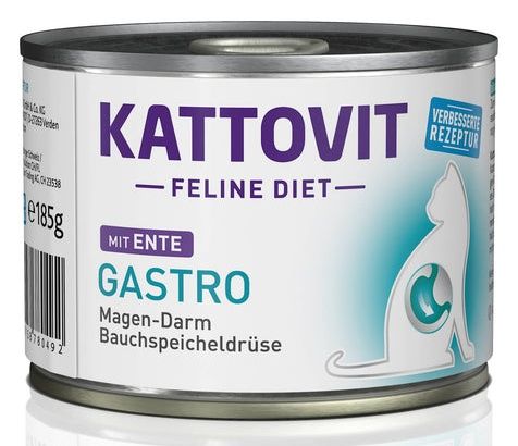 Kattovit Feline Diet Gastro Kaczka Puszka 185G na Arena.pl