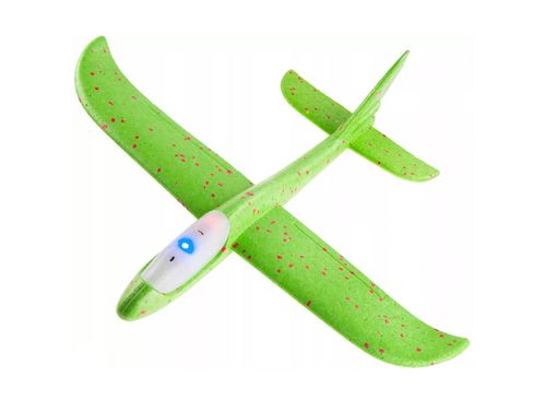 Samolot styropianowy szybowiec 47 cm świecący led na Arena.pl