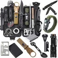 Zestaw przetrwania survivalowy turysty Duży Niezbędnik taktyczny wojskowy