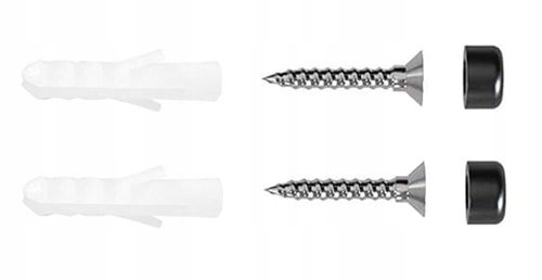 WIESZAK ŁAZIENKOWY HACZYK ŚCIENNY NA RĘCZNIKI CZARNY LOFT PRZYKRĘCANY KOŁKI na Arena.pl