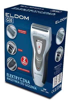 Golarka akumulatorowa ELDOM G35 na Arena.pl