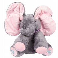 AKUKU SŁOŃ 30 CM INTERAKTYWNY PLUSZOWY ŚPIEWA CHOWA MASKOTKA SŁONIK PLUSZAK