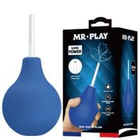mr play - anal douche blueb (224 ml)