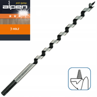 Alpen wiertło śrubowe do drewna/świder 25x460 mm Form Lewis 0022602500100