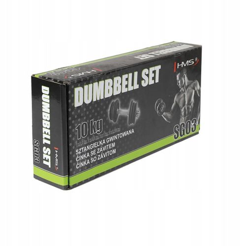 HANTLA regulowana 6 talerzy ZACISKI GRYF 10kg HMS na Arena.pl