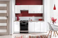 BRYGIDA zestaw szafek mebli kuchennych 210 cm POŁYSK