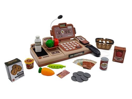 INTERAKTYWNA KASA SKLEPOWA DLA DZIECI Z MIKROFONEM na Arena.pl