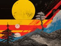 Plakat 100x75cm Górska Przemiana