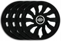 KOŁPAKI 16 NISSAN Note X-Trail Qashqai CZARNE CLC