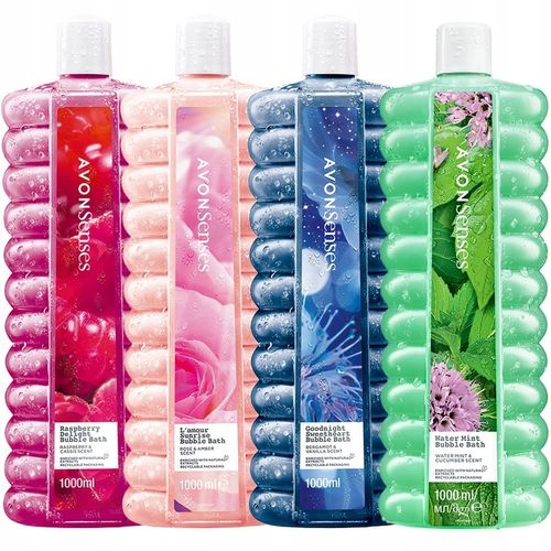 AVON Płyn do Kąpieli ZESTAW Płynów 4x1000 ml na Arena.pl