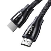 kabel przewód audio video hdmi 2.1 8k 60hz 4k 120hz 1m - czarny