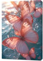 Obraz 60x90cm Świetliste Motyle