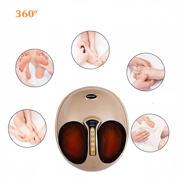 KAPSUŁOWY MASAŻER STÓP SPA SHIATSU ZIMNE STOPY DRENAŻ zdjęcie 10