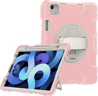 Etui do iPad Mini 6 8.3” Obrotowa Podstawka i Miejsce na Rysik Różowe