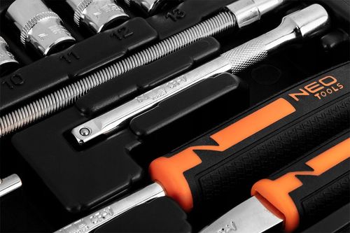 Klucze nasadowe NEO TOOLS 10-004 (46 elementów) na Arena.pl