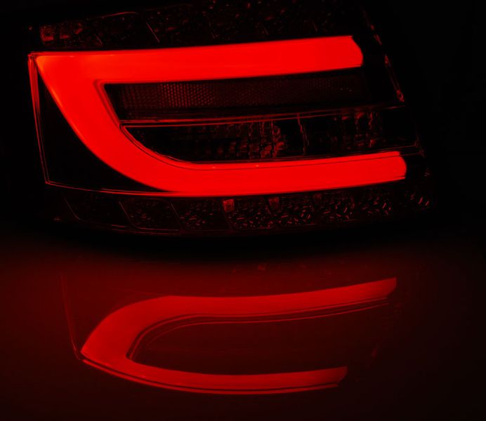 LAMPY TYLNE DO AUDI A6 C6 4F SEDAN OD 2004 DO 2008 Roku LED BAR RED 7 PIN ! zdjęcie 4