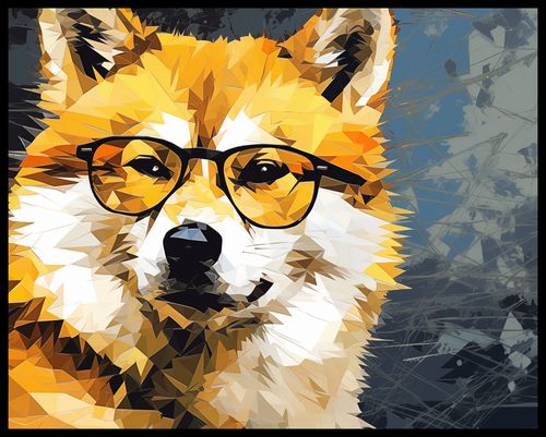 Plakat 76x60,5cm Intelektualny Psiak na Arena.pl