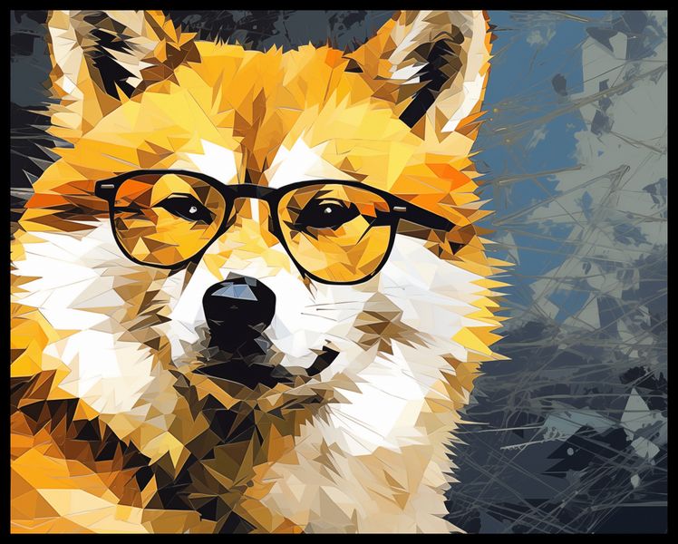 Plakat 76x60,5cm Intelektualny Psiak zdjęcie 2