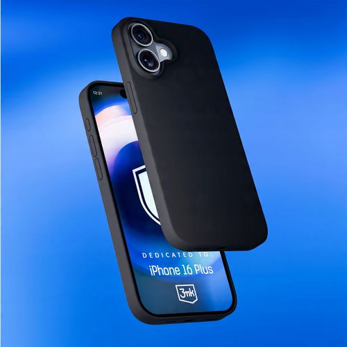 Etui na Apple iPhone 16 Plus - 3mk HARDY Silicone MagCase Graphite na Arena.pl