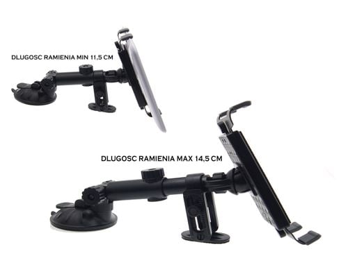 Uniwersalny uchwyt do tabletu na deskę rozdzielczą, kokpit samochodu na Arena.pl