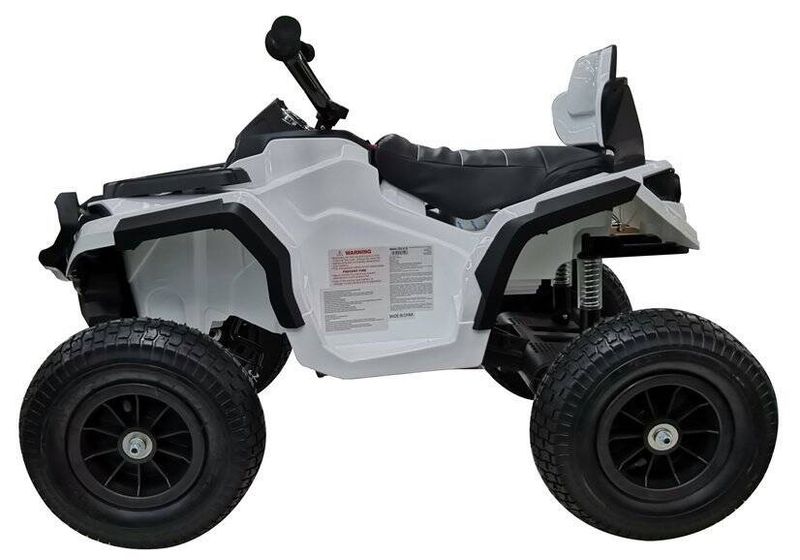 Quad na Akumulator BDM0906 Pompowane Koła Biały zdjęcie 5