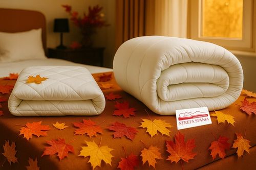 KOŁDRA 220X200 CIEPŁA CAŁOROCZNA JESIEŃ-ZIMA ANTYALERGICZNA POLSKA JAKOŚĆ na Arena.pl