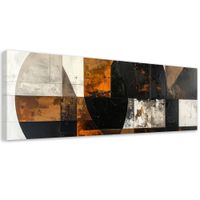 Obraz do salonu sypialni biura kuchni, Abstrakcja koła 120x40