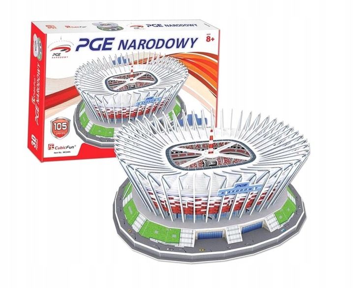 PUZZLE 3D PGE NARODOWY PRACA ZBIOROWA zdjęcie 1