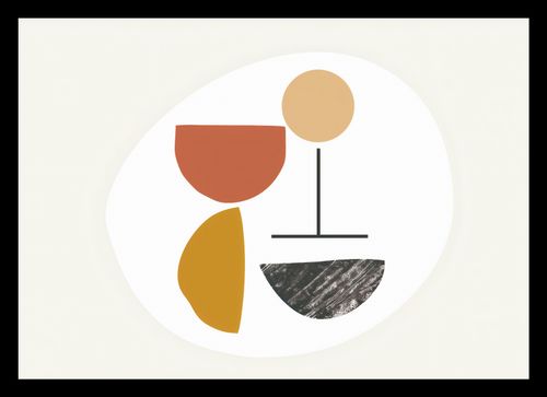 Plakat 29,7x21cm Kompozycja Balans na Arena.pl