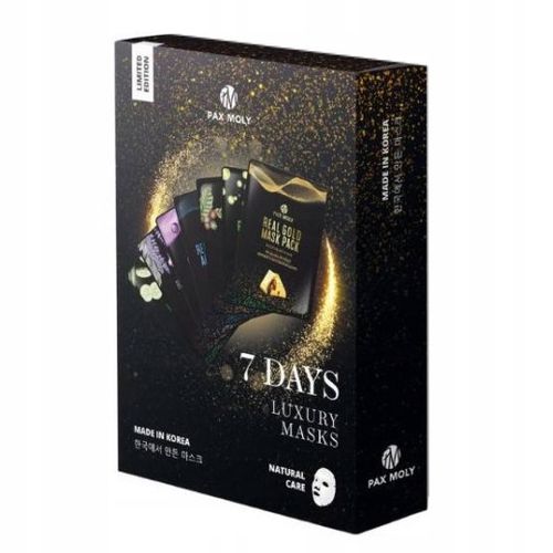 2 x PAX MOLY Zestaw 7 koreańskich masek do twarzy w płachcie na Arena.pl