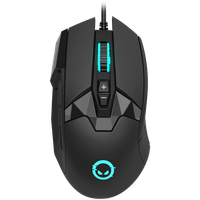 lorgar mysz gamingowa stricter 579, usb, led, rgb, czarna