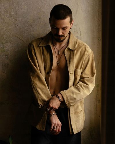 Srebrny kolczyk-kółko REYTEL na Arena.pl