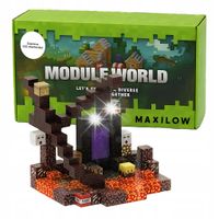 KLOCKI MAGNETYCZNE sześciany Minecraft 132 elementów + 4 ludziki