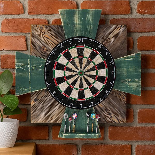 Tablica Drewniana John Paddle do Darta Order Forest Green zdjęcie 4