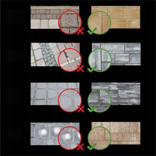 Piasek Polimerowy SandBruk Fuga Do Kostki Brukowej Płyt Jasny Szary 20 na Arena.pl