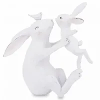 FIGURKA WIELKANOCNA ZAJĄCZKI KRÓLICZKI PREZENT