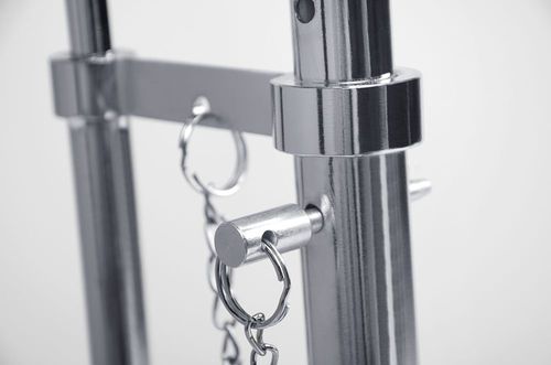 Stolik GREY - szkło, chrom na Arena.pl