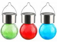 Girlanda solarna LED Kula wisząca lampki 3szt.